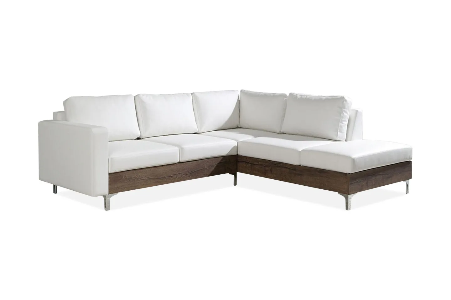 Truro 8-sits Soffa Höger - Vit