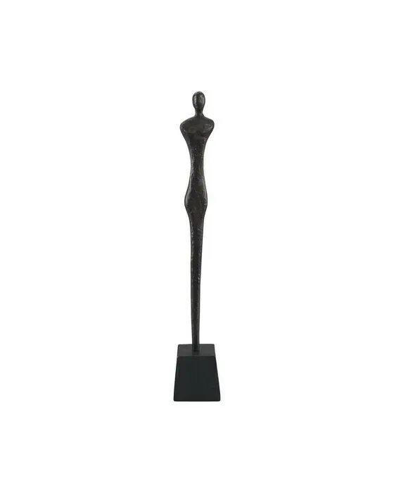 Donna skulptur sort