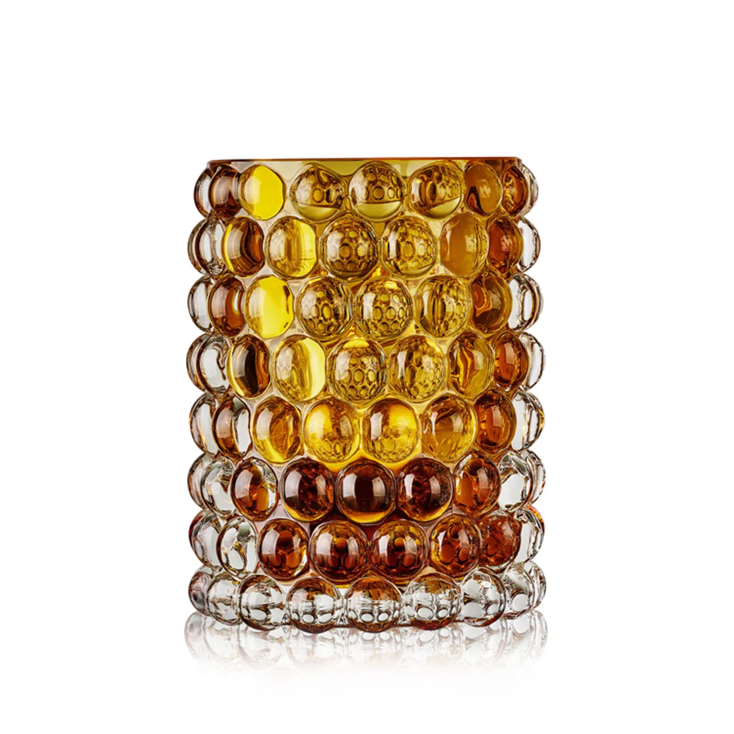 Skogsberg & Smart - Hurricane Lamp Boule Large Amber - Ljuslyktor - Orange