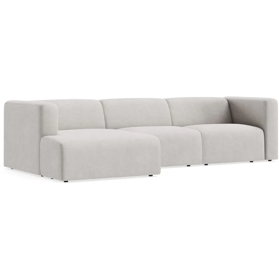 Ecksofa Melon Links Stoff ARDITA - 14 latte B 111 T 154 cm - Möbel Konfigurator: Traummöbel individuell zusammenstellen
