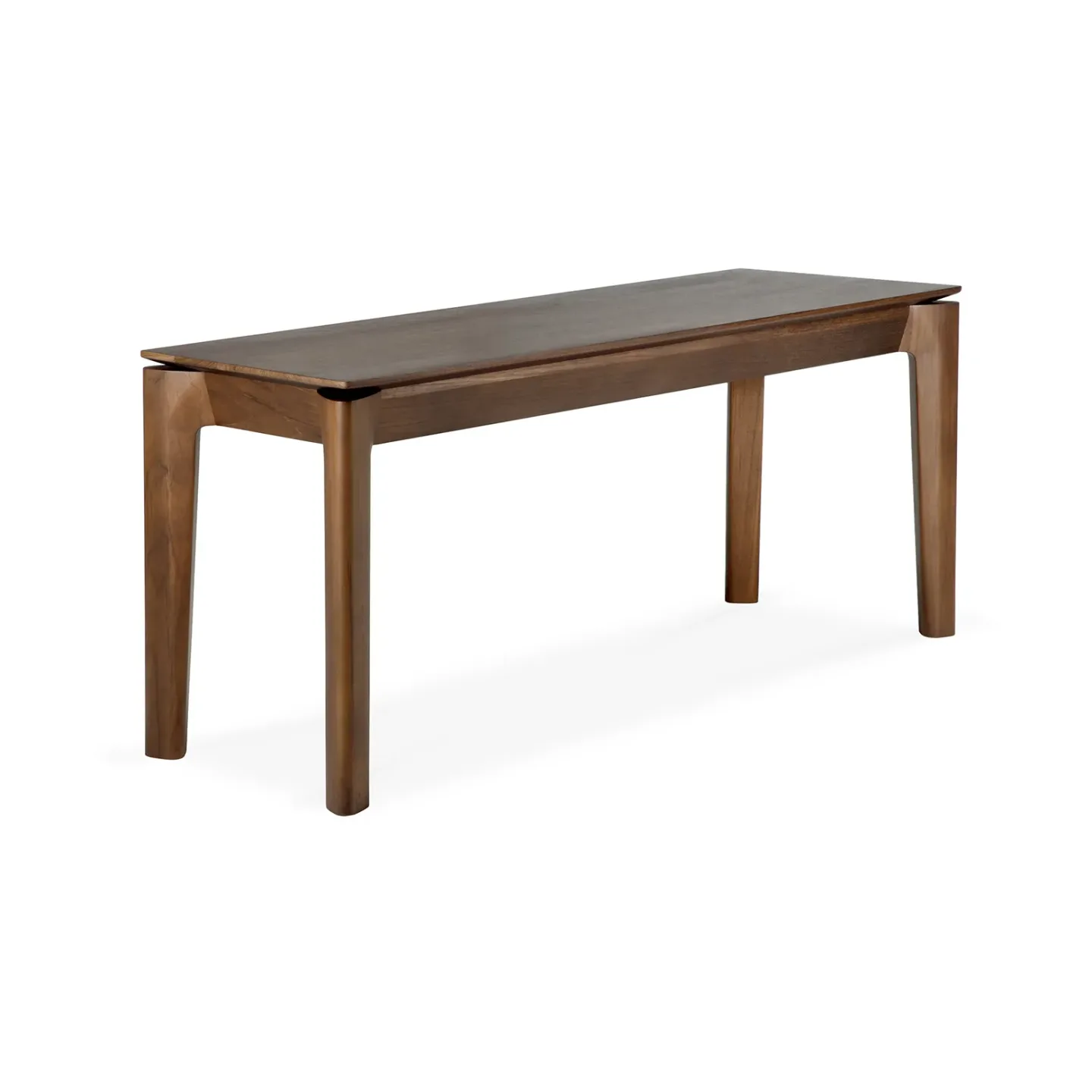 Ethnicraft Bok bänk Mörkbetsad teak 126 cm