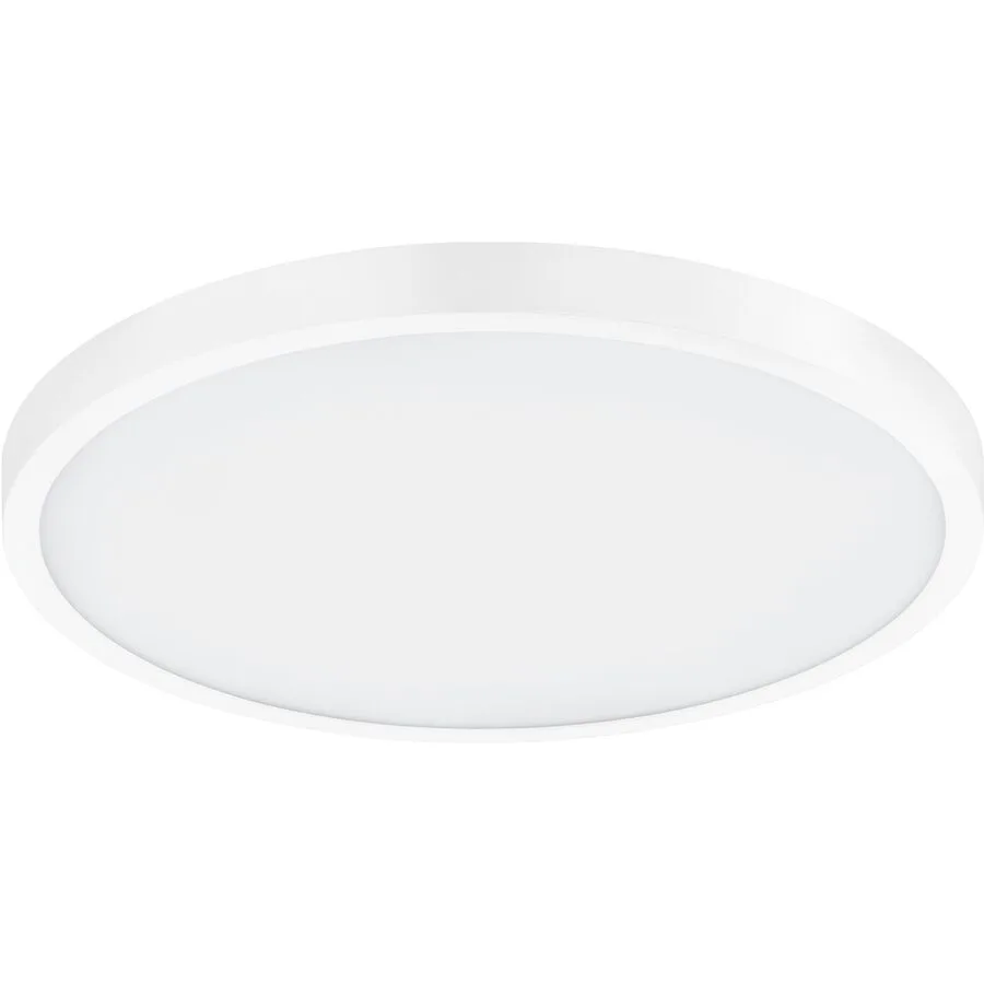 Eglo Deckenlampe Fueva 1 Weiss Aluminium/Kunststoff 40 cm 3 cm - LED - Lichtfarbe: Warmweiss - LED Energiesparlampen