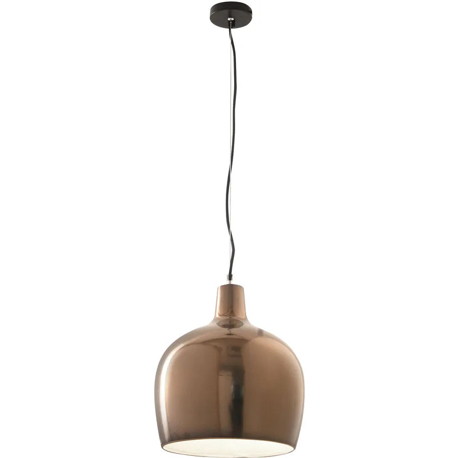 Pendellampe Brace Bronze Metall 34 cm Höhenverstellbar (manuell)