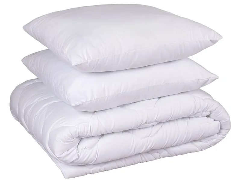 Duvet +2 Kopfkissen DUVETTE 200x210cm + 65x65cm weiss