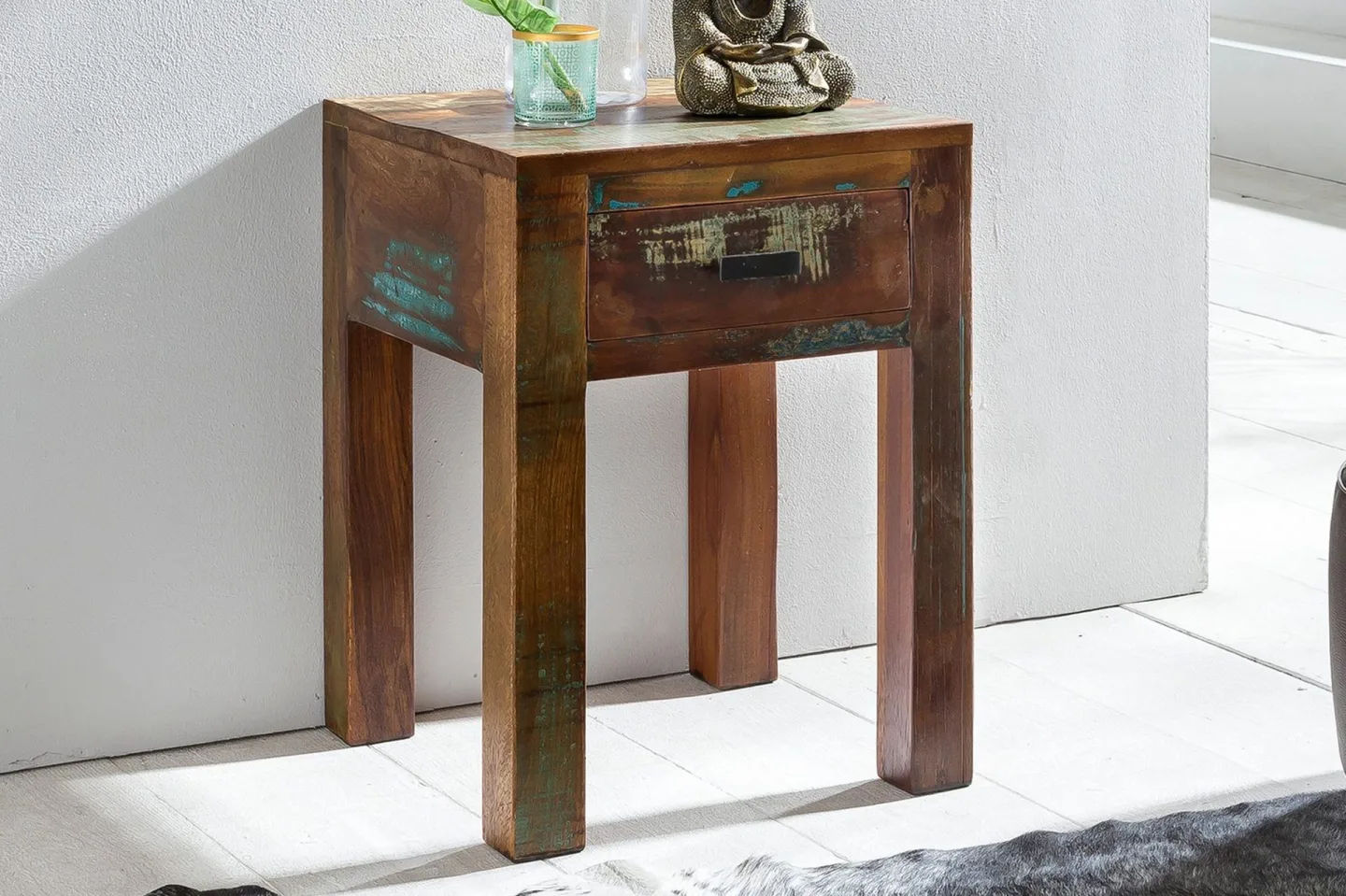 Haage Sängbord 40 cm - Flerfärgad