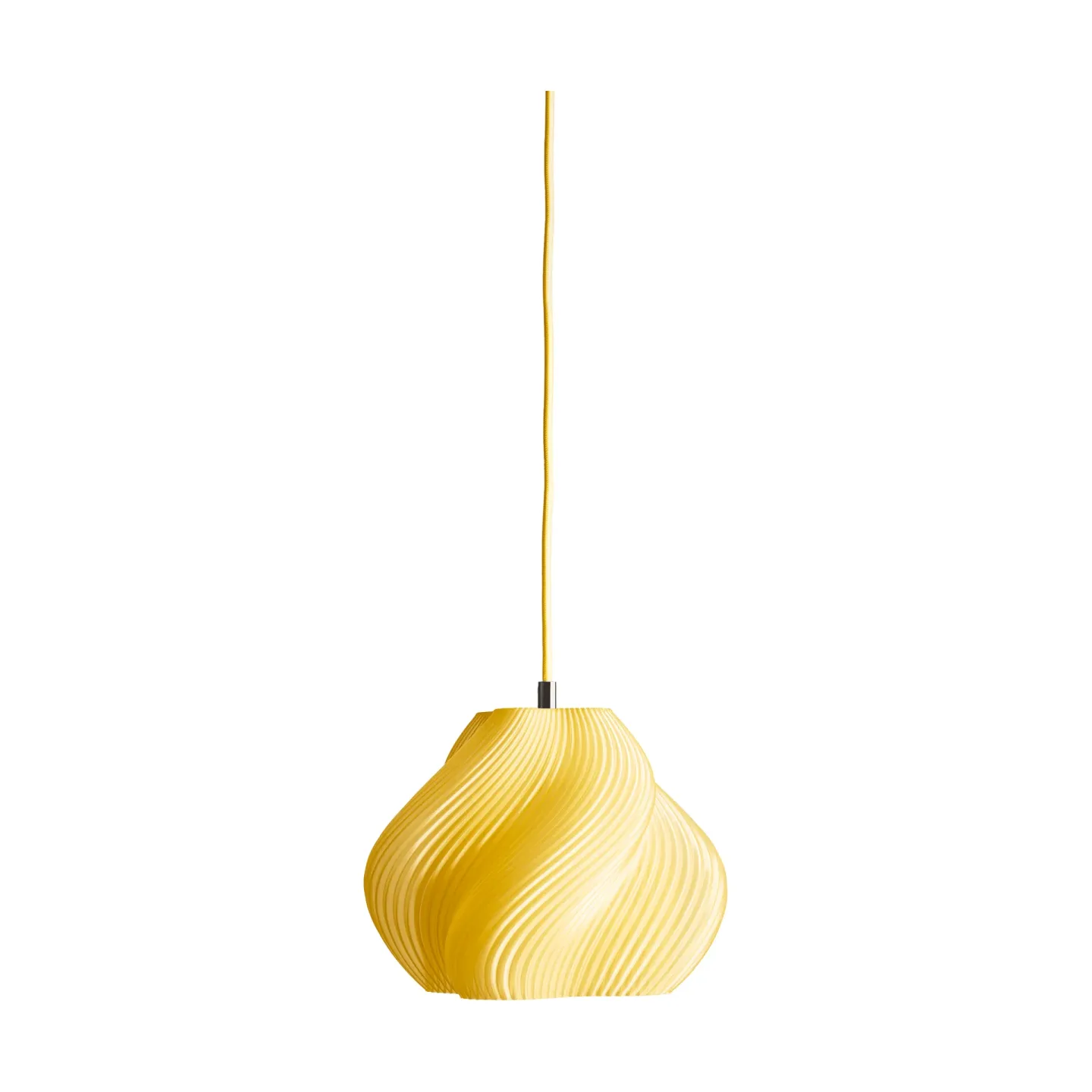 Crème Atelier Soft Serve pendel Limoncello sorbet-chrome, 01, 20 cm