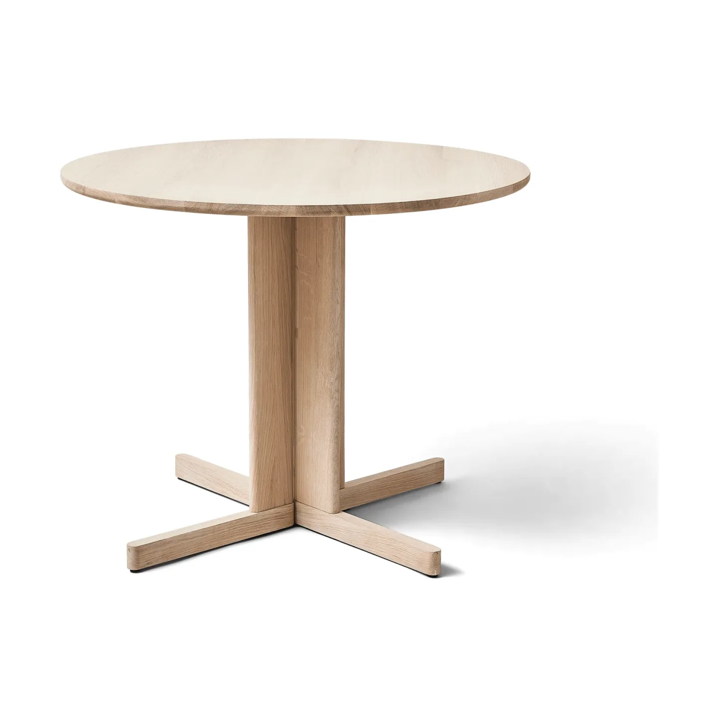 Form & Refine Trefoil matbord Ø90 cm Vit ek