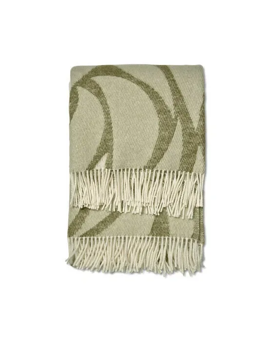 Plaid Folia Grøn