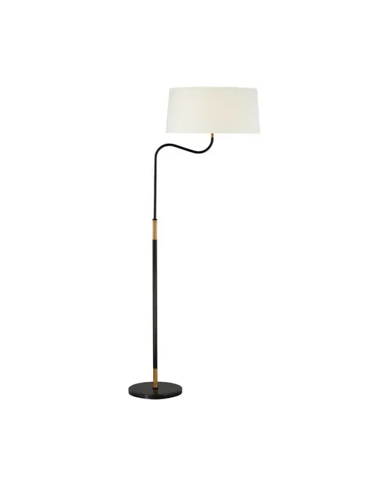 Canto Adjustable Floor Lamp Bronze/Brass