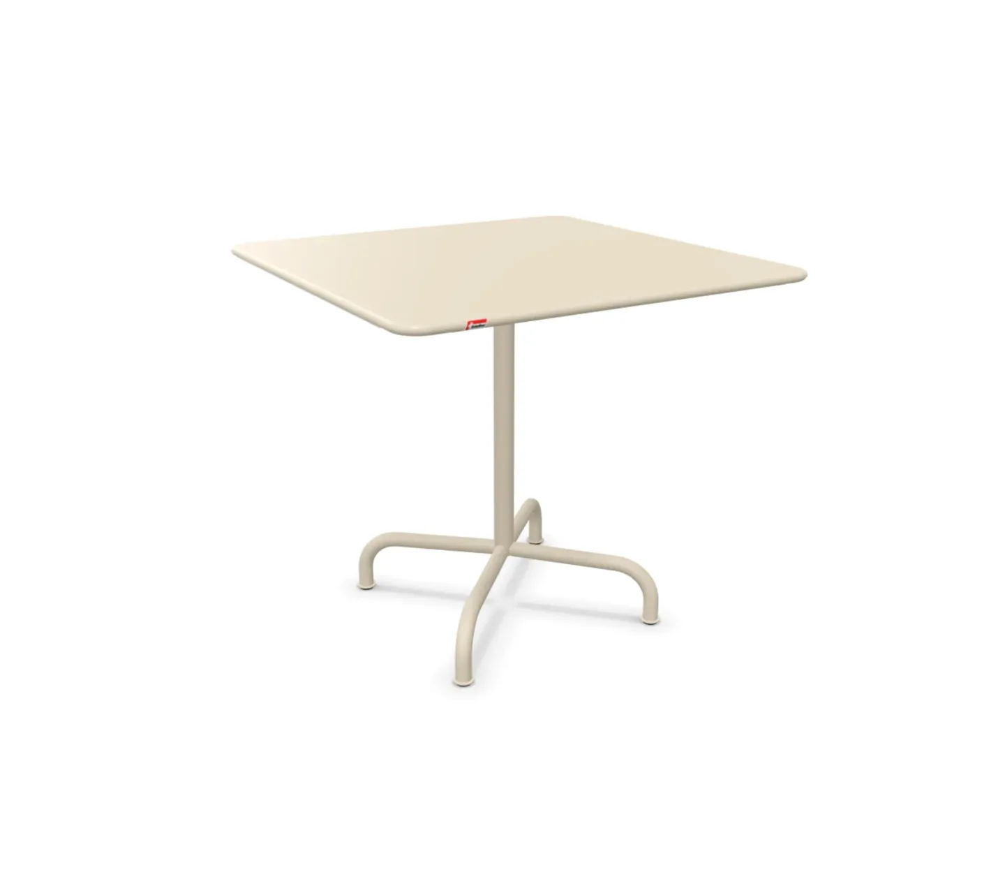 Schaffner Metall-Tisch Rigi Quadratisch Beige | Schubiger Möbel
