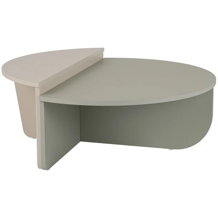 Salontisch Georis sand Holzwerkstoff B 90 H 35 cm