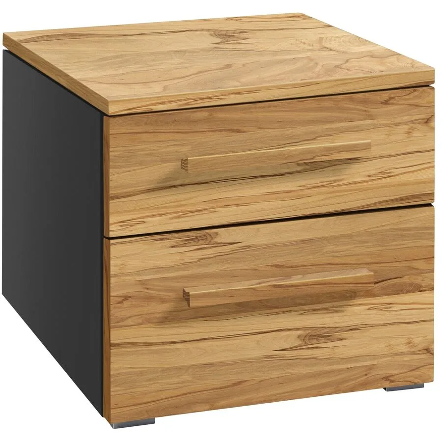 Hasena Nachttisch Arrabella Wildbuche Holz, MDF Massivholz B 45 H 41 cm