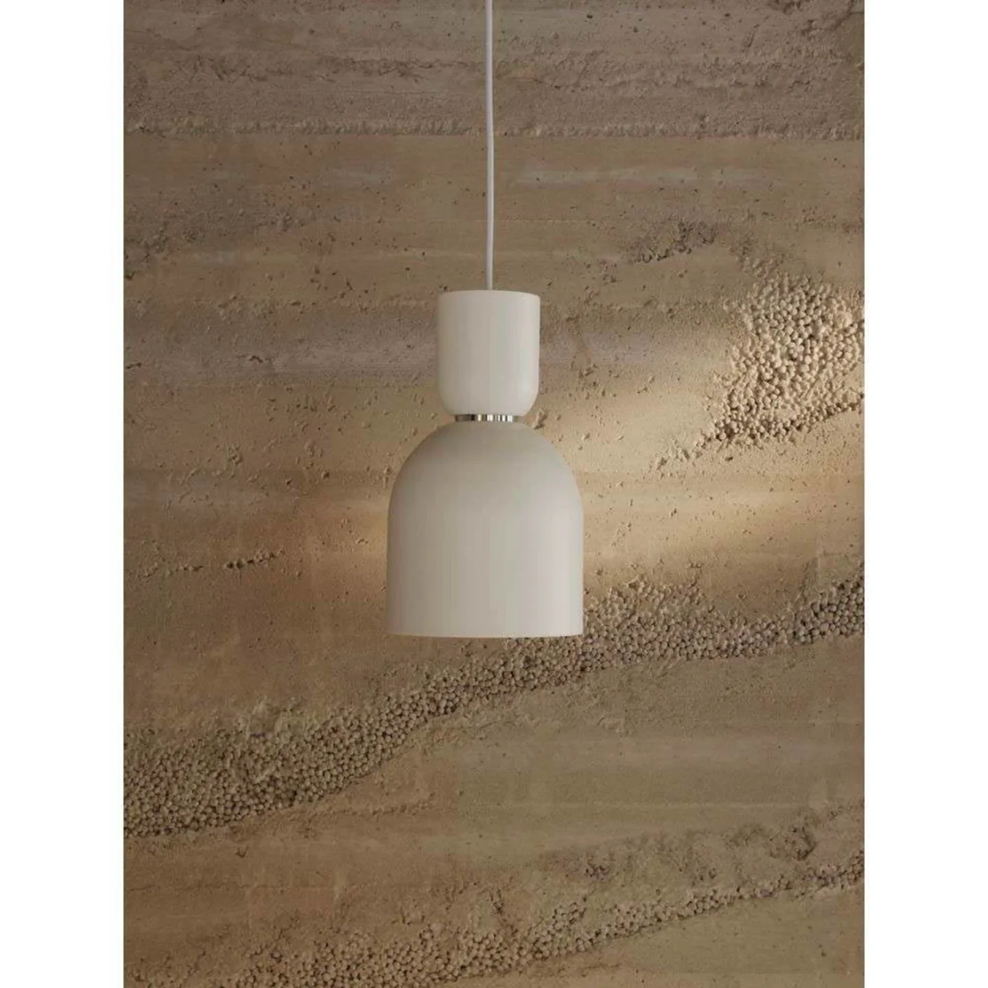 Collect 2 Pendelleuchte Bell White/White - Ferm Living - Wohnzimmer - Metall