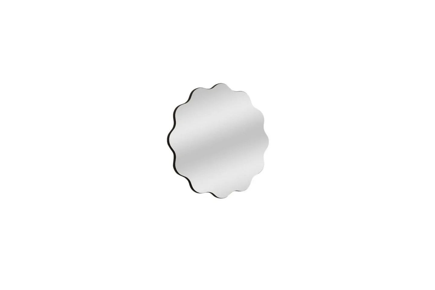 Buhem Badrumsspegel 60 cm Rund - Svart