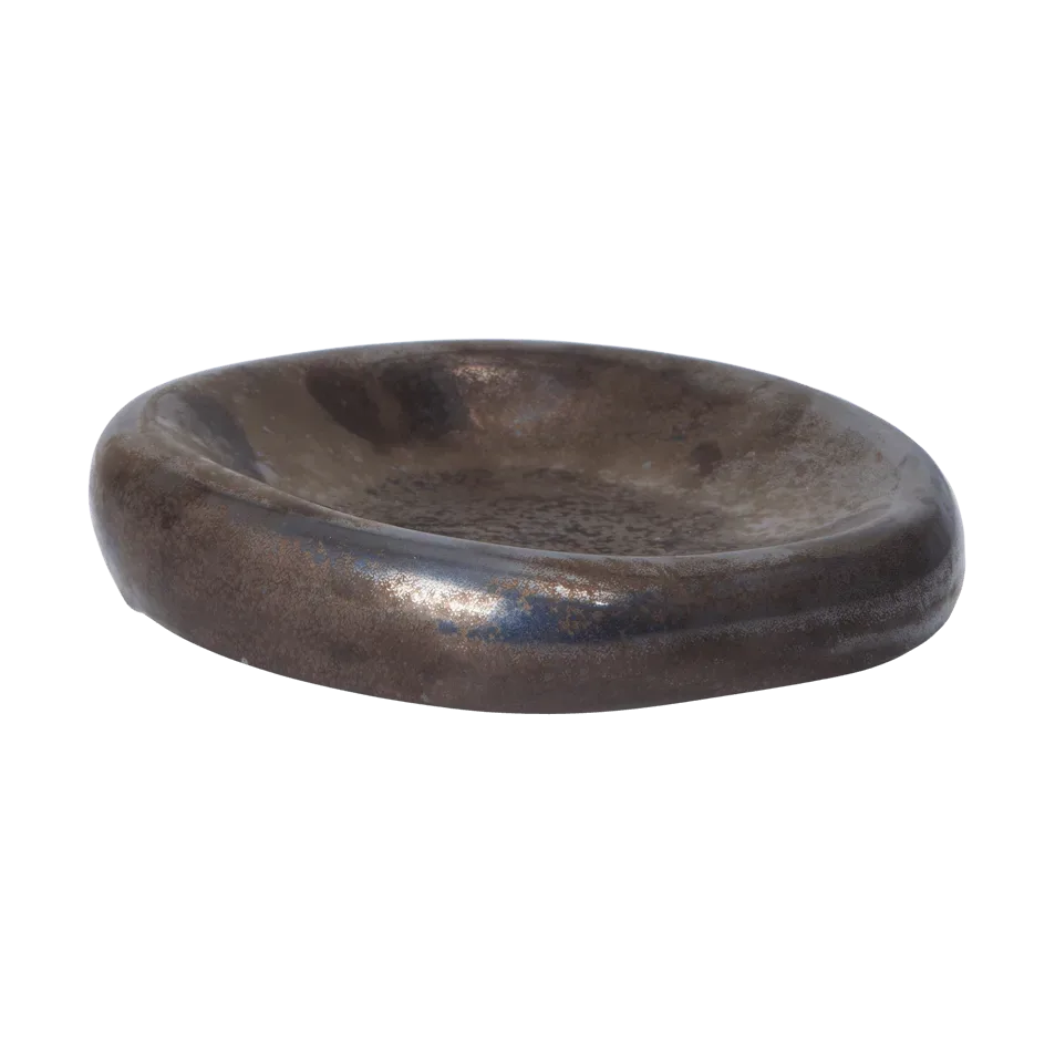 Ferm Living Bellure Dekorationsschale Ø17 cm Rustic bronze