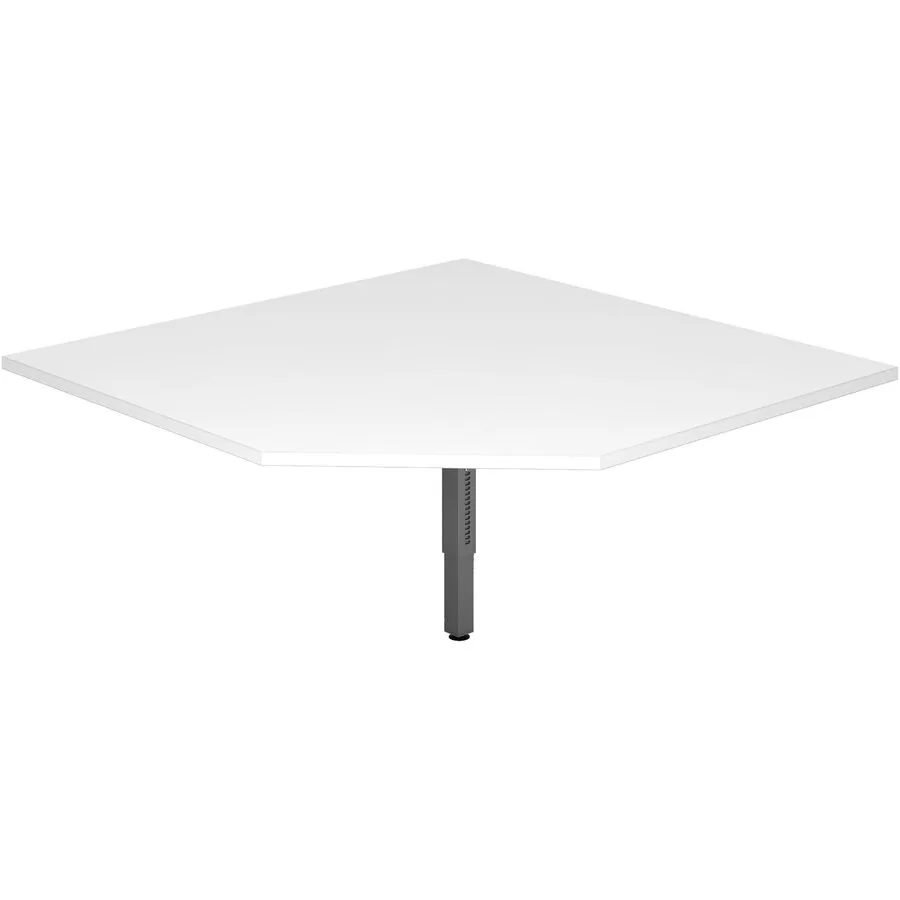 Anbautisch Office weiss Holzwerkstoff B 120 T 120 cm
