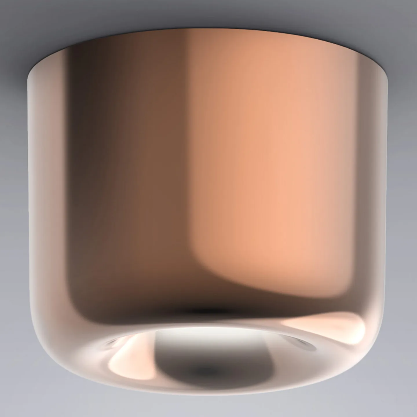 Cavity LED Loftlampe L Bronze - Serien Lighting Cavity Ceiling L - Stue - Design - Metal - Rund