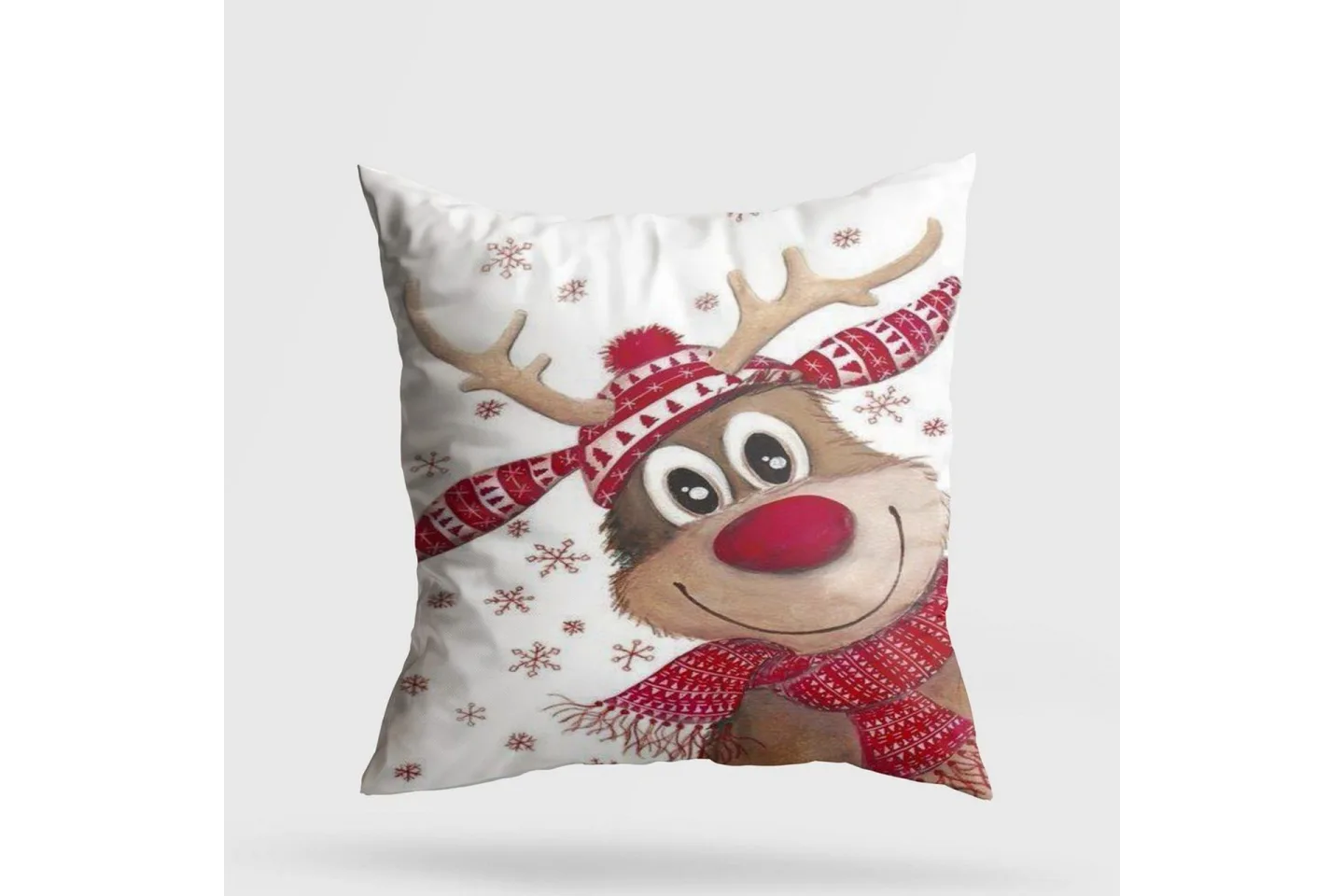 Salaro Innerkudde 43x43 cm - Vit/Röd