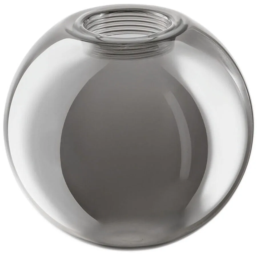 Lampenschirm Amelia Grau Glas 15 cm