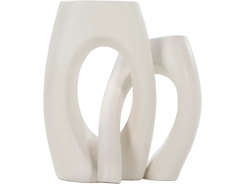 Skulptur CILIA Weiss