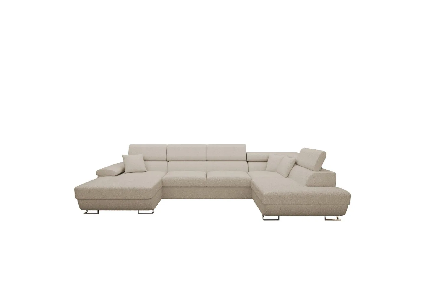 Reginia Soffa med Divan och Schäslong 4-sits - Beige