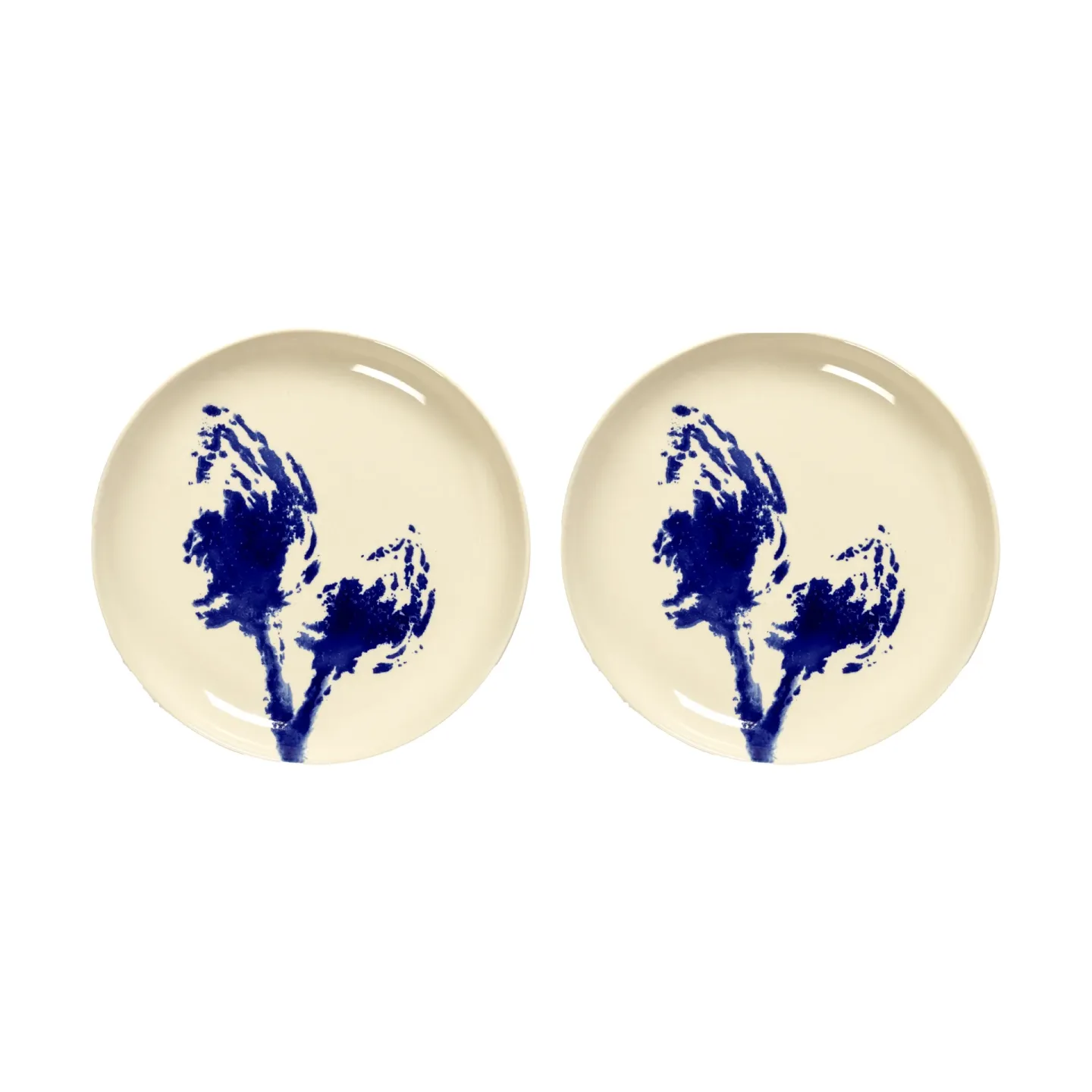 Serax Ottolenghi Feast Teller S Ø19 cm 2er Pack White-artichoke blue
