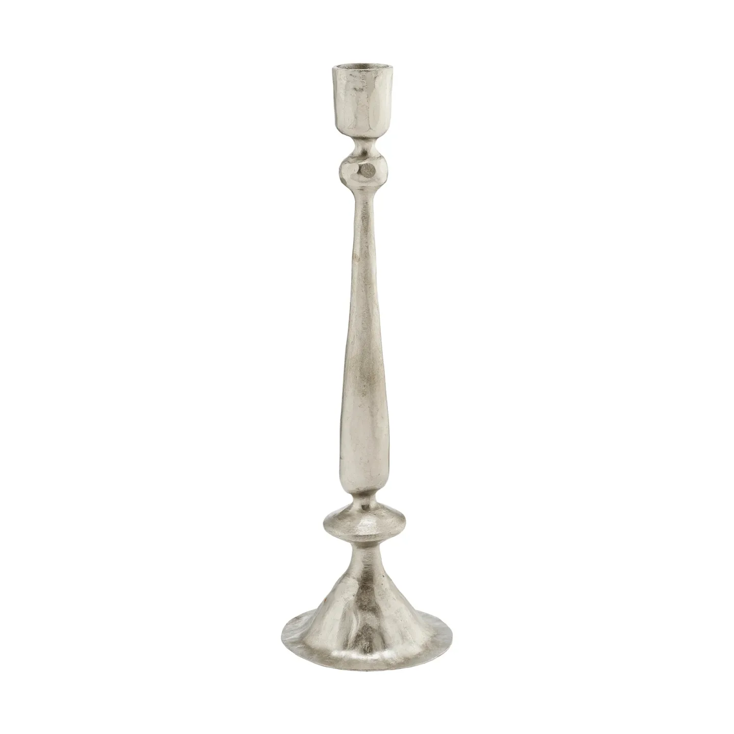 Lene Bjerre Inine ljusstake Silverfärgad, 9x9x29 cm