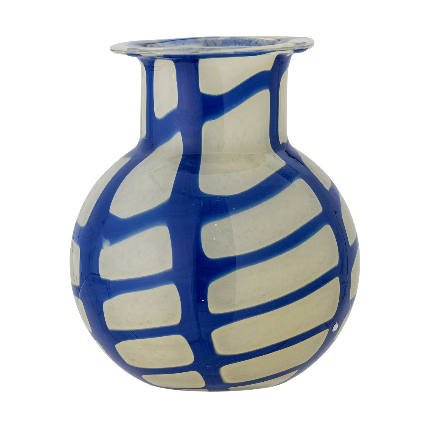 Bloomingville Kiran Vase 19 cm Blau