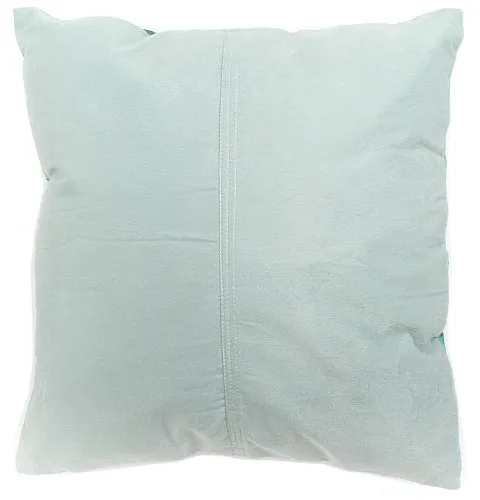 Silkefløyelpute (grønn) (putetrekk) 45 x 45 cm