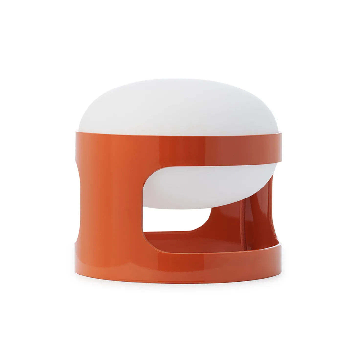 KD28 Tischleuchte, orange, Höhe 23 cm - Kartell K28 - Wohnzimmer - Design - Kunststoff - Einflammig