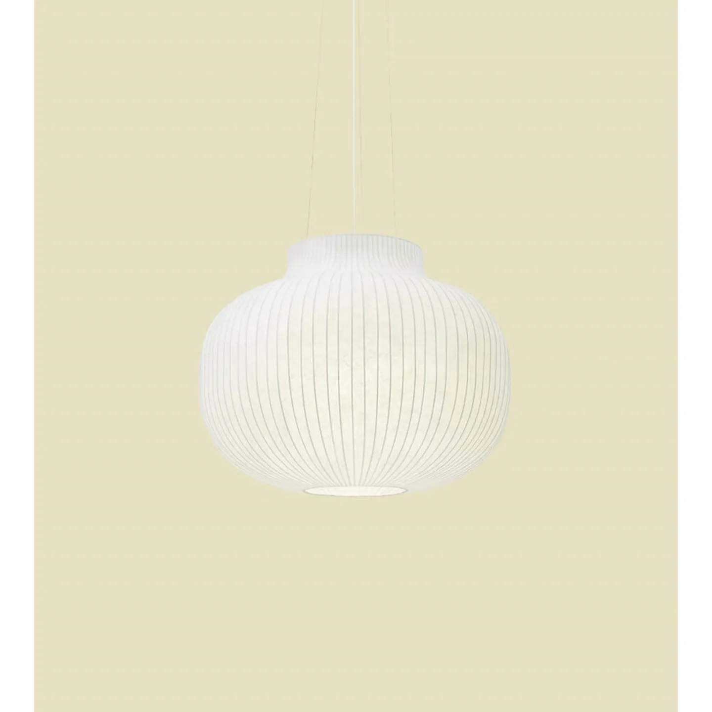 Strand Pendelleuchte Closed Ø80 White - Muuto - Esszimmer - Kunststoff