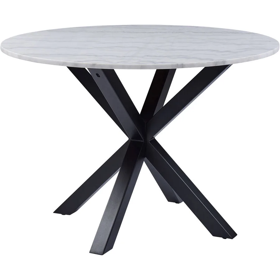Esstisch Amiri Weiss Marmor Marmor B 110 T 110 cm