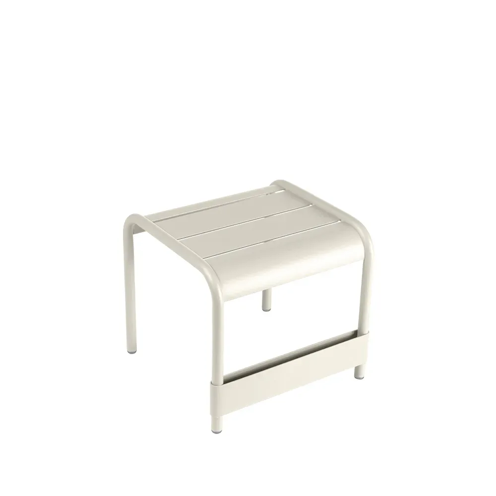 Fermob Luxembourg bord/fotpall Clay grey (grå), small