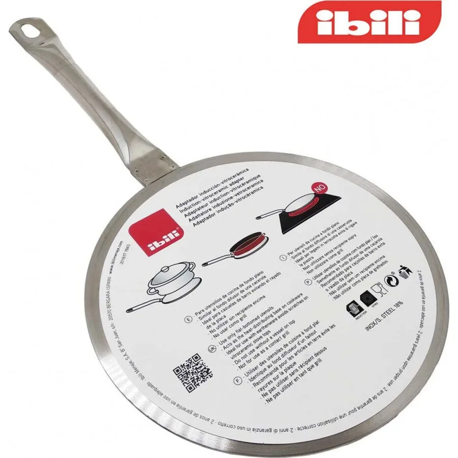 Induktionsrondelle Ibili Silber Edelstahl