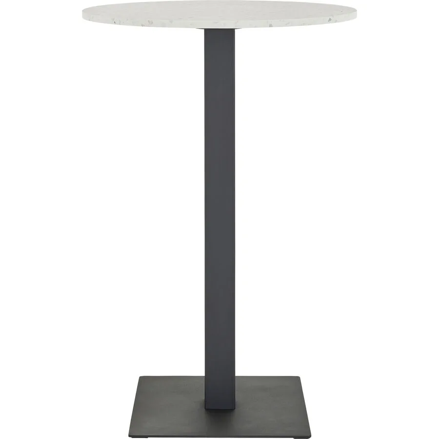 Bartisch Tamin weiss Terrazzo B 70 cm H 105.6 cm