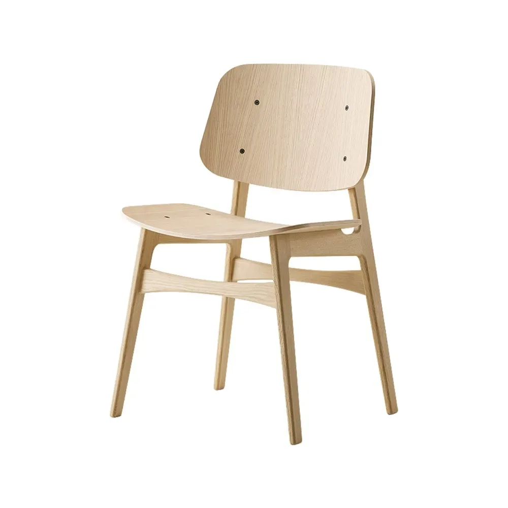 Fredericia Furniture Søborg wood stol Klarlackad ek