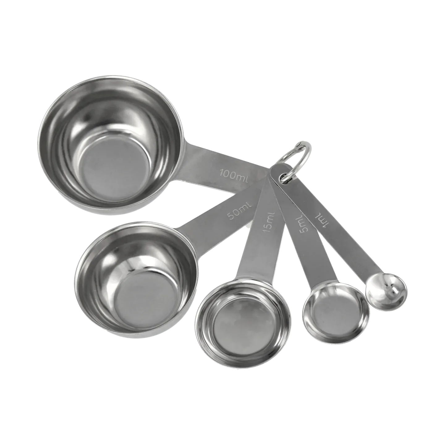 Nordwik Nordwik Messlöffel-Set 5 Teile Edelstahl
