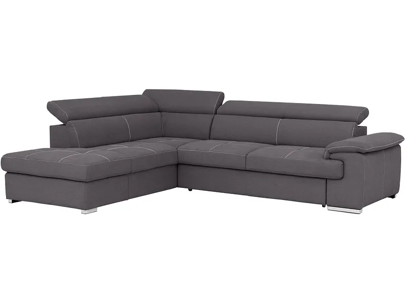 Ecksofa CORSA Stoff grau