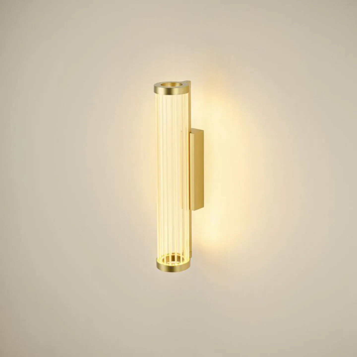 Quimera Wandleuchte 2700/3000K Brushed Brass - SLV - Wohnzimmer - Aluminium - Einflammig