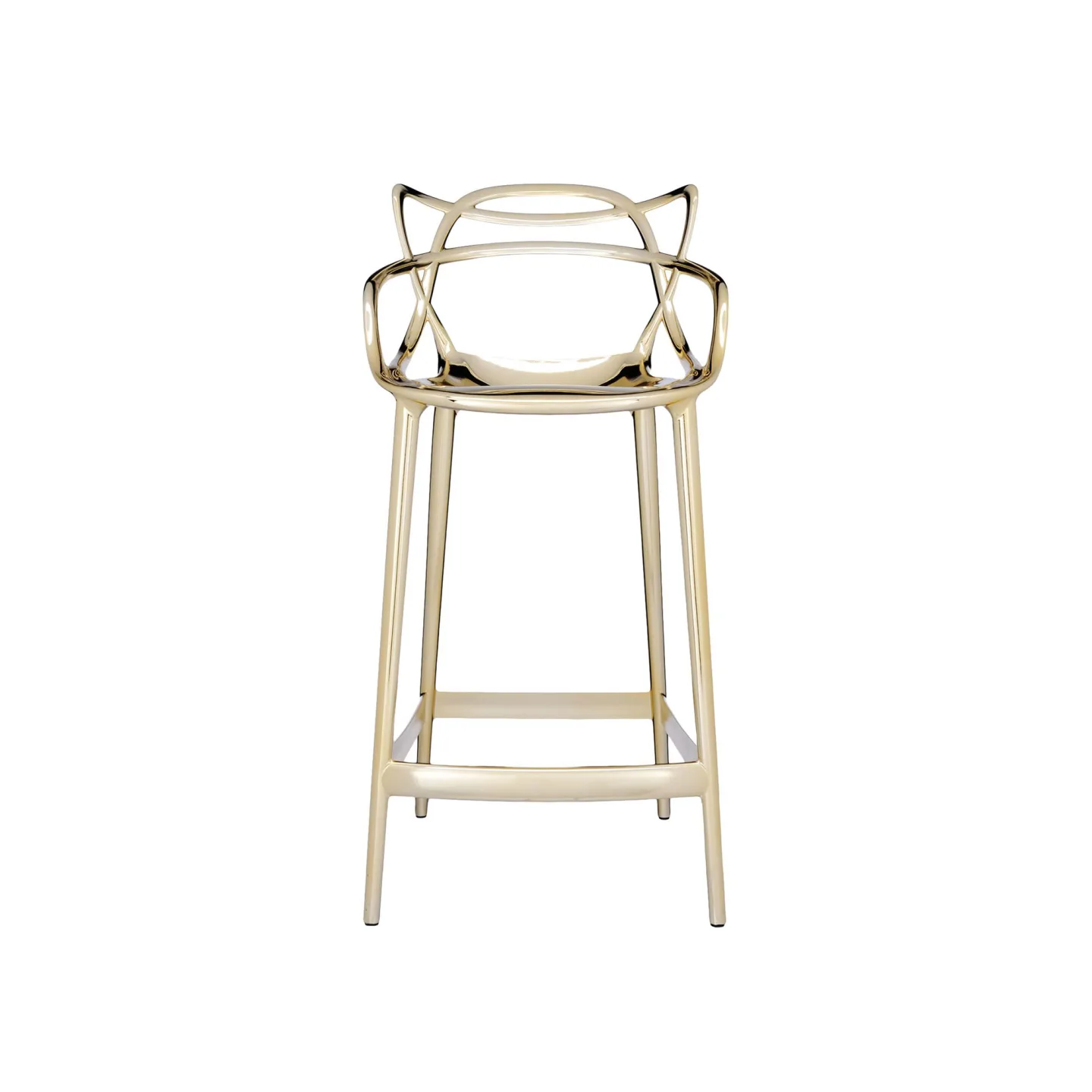 Kartell - Masters Stool 5849, Gold - Barstolar - Philippe Starck - Guld - Plast