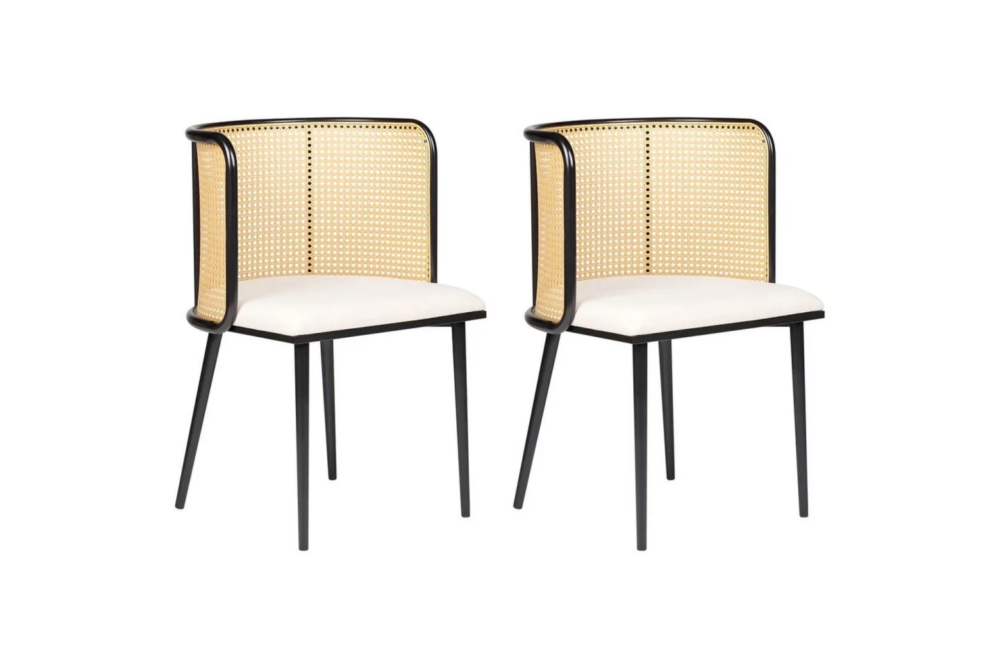 Set med 2 matstolar Kobuk -