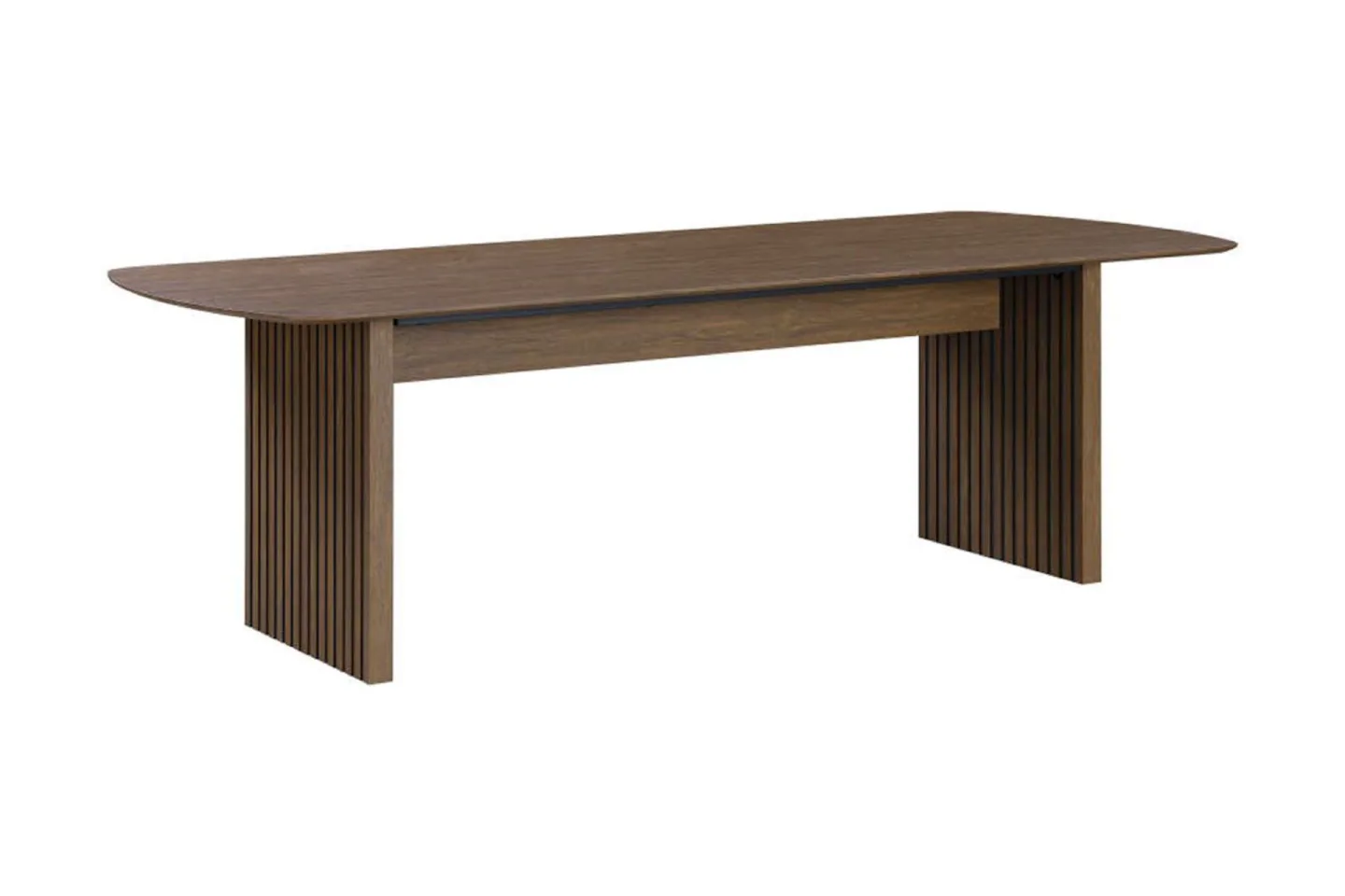 Richeto Matbord Rökt Ek 210 cm - Brun / Ribbad