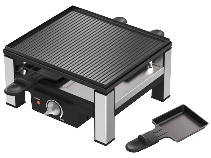 OHMEX Elektrischer Raclettegrill OHM-RCL-2294 4 personen