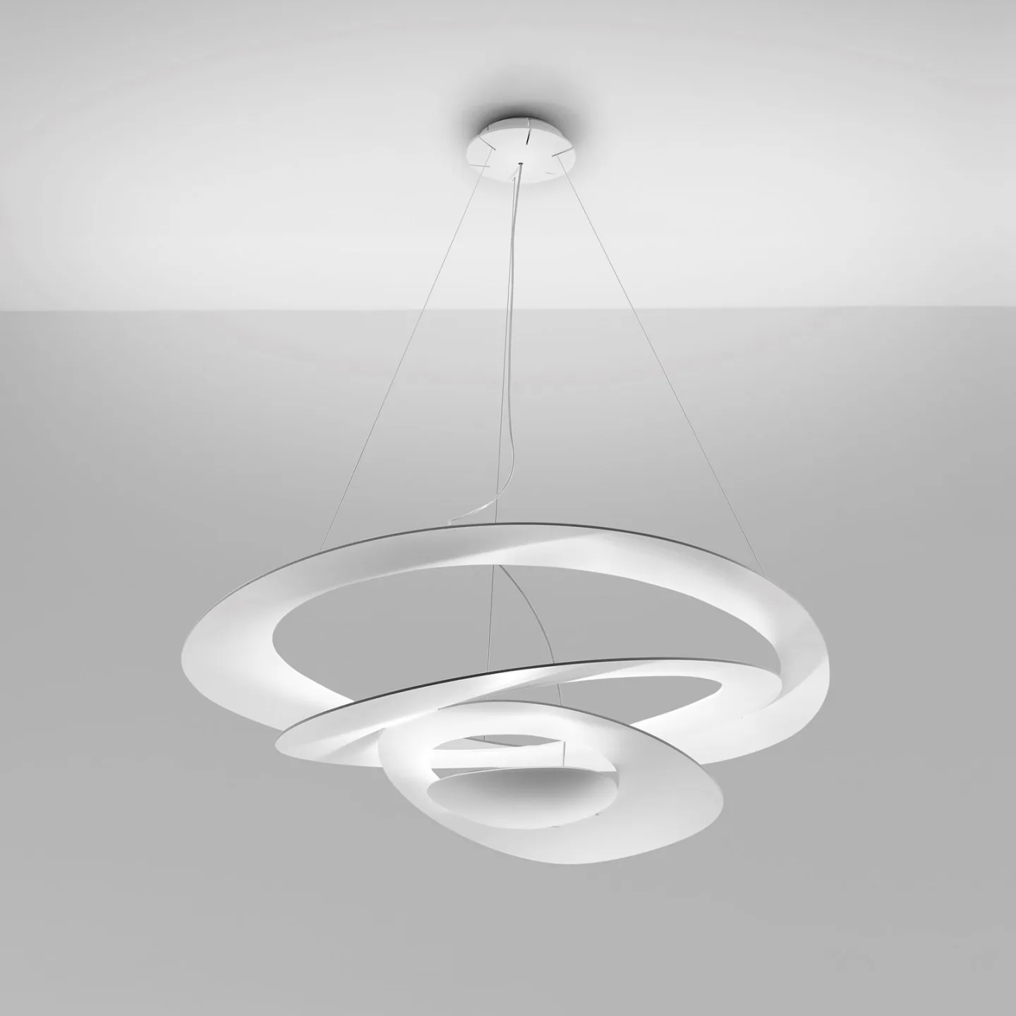 Pirce LED Pendelleuchte - Artemide - Wohnzimmer - Design - Metall - Einflammig