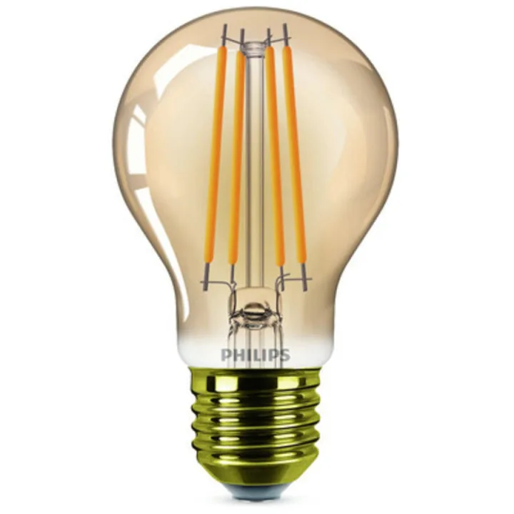 Leuchtmittel Philips Glas E27 3.1 W - Farbe: gold transparent - LED - Lichtfarbe: Kerzenlicht