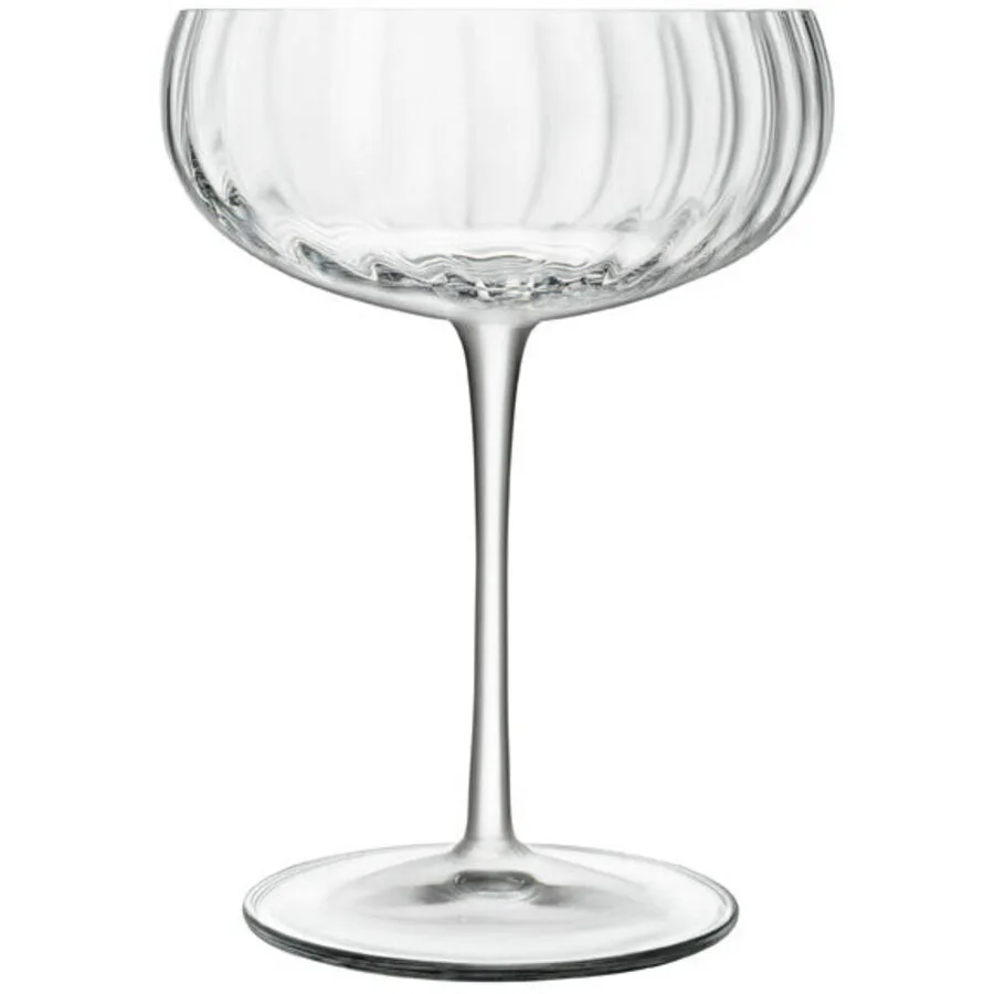 BORMIOLI LUIGI Champagnergläser-Set Optica Transparent Glas 14.8 cm 10.7 cm