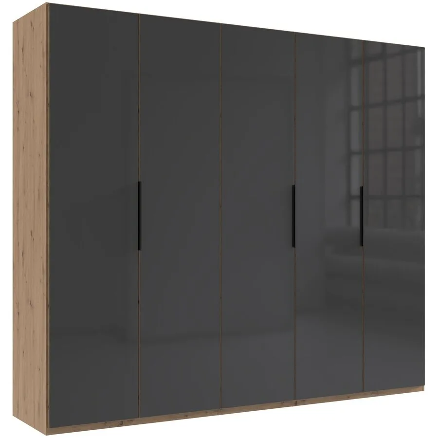 Kleiderschrank Sanko Eiche Nachbildung Holzwerkstoff B 250 cm