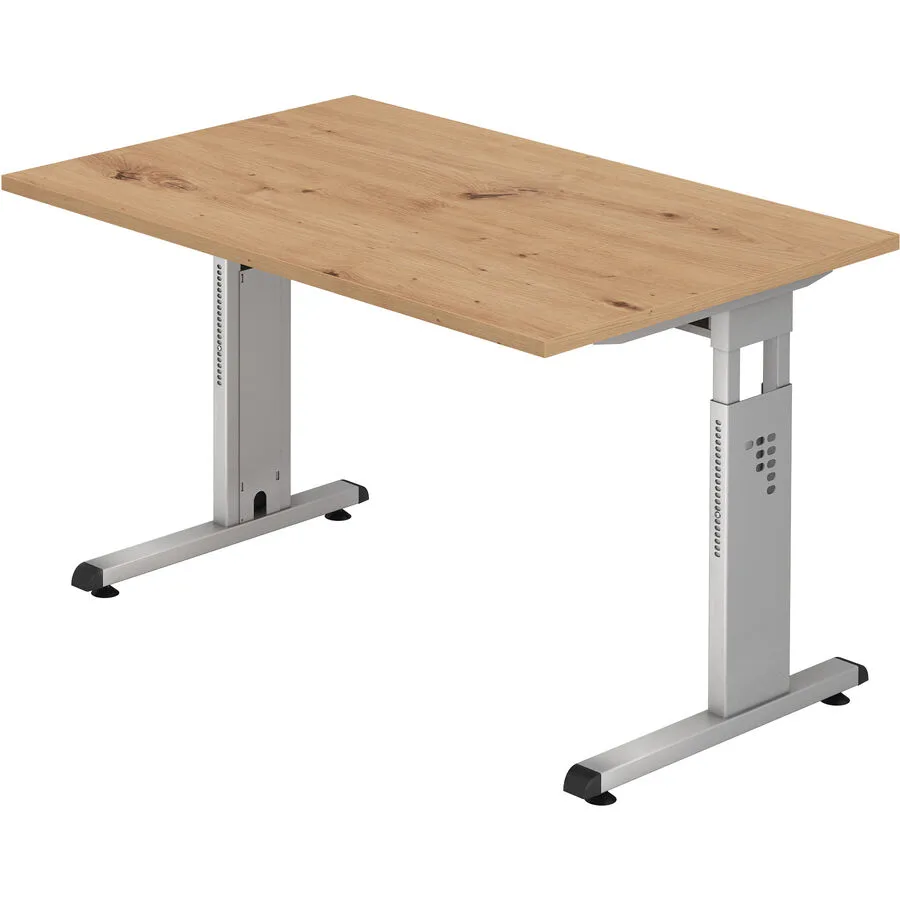 Schreibtisch Office Asteiche Holzwerkstoff B 120 T 80 cm