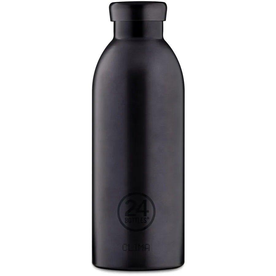 Thermosflasche 24 Bottles Schwarz Edelstahl 20.5 cm - Farbe: Celebrity