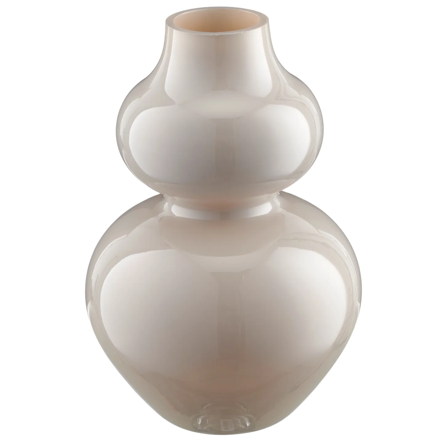 Gasper Vase Bubble, Glas, Macchiato | Schubiger Möbel